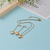 Pendant necklaces & Dangle Earrings Jewelry Sets SJEW-JS01170-8