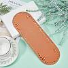 PU Leather Oval Bottom FIND-WH0066-96A-5