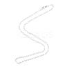 Men's 201 Stainless Steel Figaro Chains Necklace NJEW-N050-A08-3-50P-3