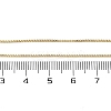 Brass Box Chain Necklaces for Women X-NJEW-D302-42G-5