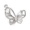 Brass Micro Pave Cubic Zirconia Pendants KK-U042-11P-04-1