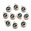 Alloy Enamel Charms ENAM-S126-008-RS-1