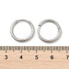 Tarnish Resistant 304 Stainless Steel Huggie Hoop Earrings LS-EJEW-G272-02-12mm-P-4
