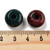 Natural Indian Agate European Beads G-C134-04F-3