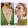 10Strands 10 Colors Transparent Glass Beads Strands EGLA-TA0013-24B-8