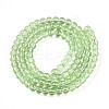 Transparent Glass Beads Strands GLAA-T032-T4mm-17-2