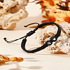 1Pc Adjustable Nylon Cord Braided Bracelets for Women Men BJEW-LP0001-31A-Q-3