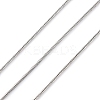 Tarnish Resistant 304 Stainless Steel Round Snake Chains CHS-L001-163-0.9mm-P01-1