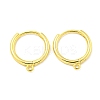 Brass Earring Findings EJEW-L211-012D-G-1