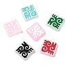 Dyed & Heated Baking Paint Glass Beads LAMP-D004-03-1