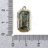 Natural African Turquoise(Jasper) Pendants G-U019-04G-04-3