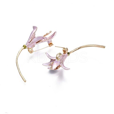 Flower Enamel Pin JEWB-N007-064-1