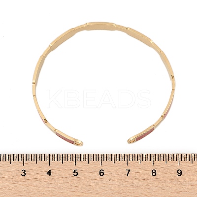 304 Stainless Steel Cuff Bangles for Women BJEW-Z087-10G-1