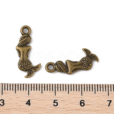 Tibetan Style Alloy Pendants TIBEP-Q088-004AB-RS-1