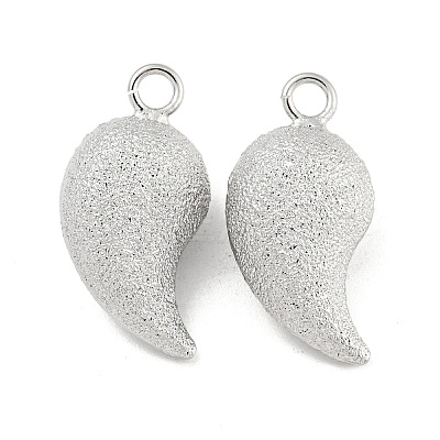 Brass Textured Pendants KK-P258-06P-1