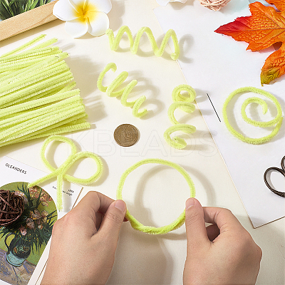 100Pcs DIY Plush Sticks FIND-SP0004-72B-1