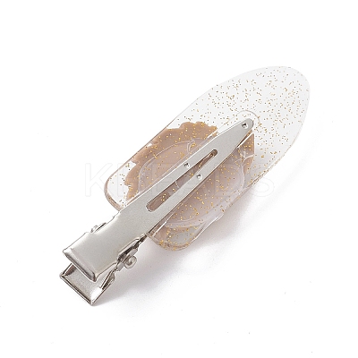 Forest Animal Theme Opaque Resin Alligator Hair Clips PHAR-JH00099-1