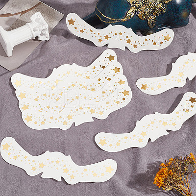 10Pcs Transfer Sticker Proof Removable Temporary Tattoos Stickers DIY-SP0003-65A-07-1