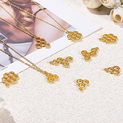 Alloy Open Back Bezel Pendants PALLOY-WH0065-60-1