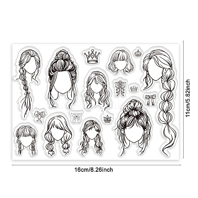 Custom Summer Theme PVC Plastic Clear Stamps DIY-WH0631-0469-1