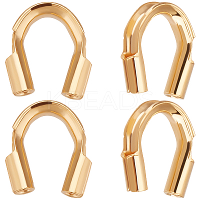 100Pcs Brass Wire Guardian KK-BBC0025-16A-G-1