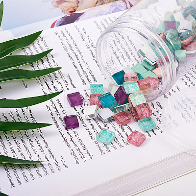 400Pcs 2 Styles Glass Cabochons GGLA-TA0001-09E-1
