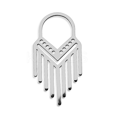 Non-Tarnish 201 Stainless Steel Pendants STAS-S105-LA742-1-1