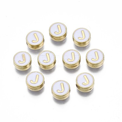Alloy Enamel Beads X-ENAM-N052-006-01J-RS-1