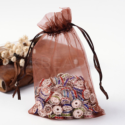 Organza Gift Bags with Drawstring OP-R016-10x15cm-12-1