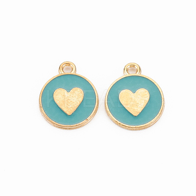 Alloy Enamel Pendants ENAM-S121-181A-1