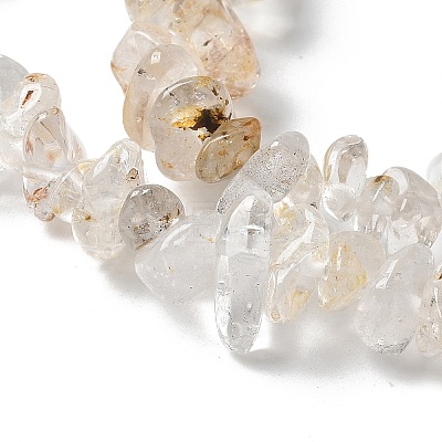 Natural Herkimer Diamond Beads Strands G-M205-95-1