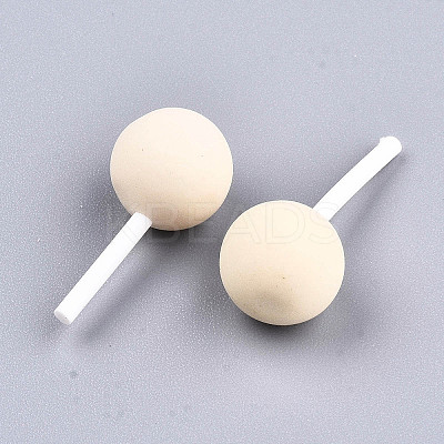 Handmade Polymer Clay 3D Lollipop Embellishments CLAY-T016-82F-1