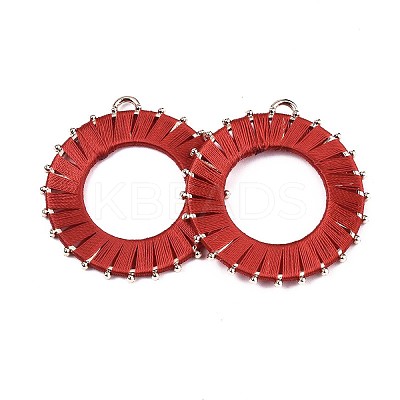 Polyester Woven Big Pendants WOVE-T013-005C-RS-1