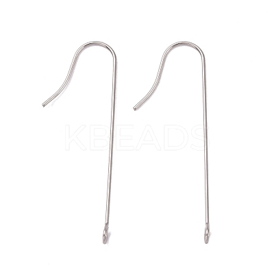 Tarnish Resistant 316 Surgical Stainless Steel Earring Hooks STAS-E027-01A-P-1