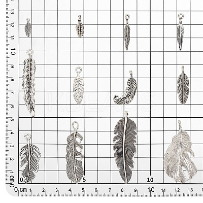 72PCS Tibetan Style Alloy Pendants TIBEP-PH0001-58-1