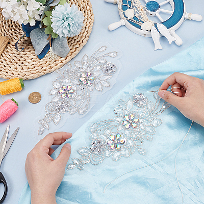 2Pcs 2 Styles Handmade Ornament Accessories PATC-MA0001-08-1