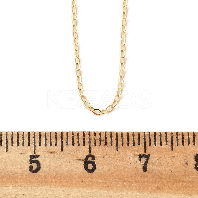 925 Sterling Silver Cable Chains Necklace for Women STER-I021-05G-1