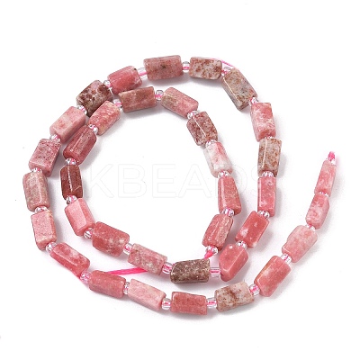 Natural Rhodonite & Chrysocolla & Rose Quartz & Pink Opal & Labradorite & Amazonite & Lepidolite & Larimar Beads Strands G-C270-K11-1