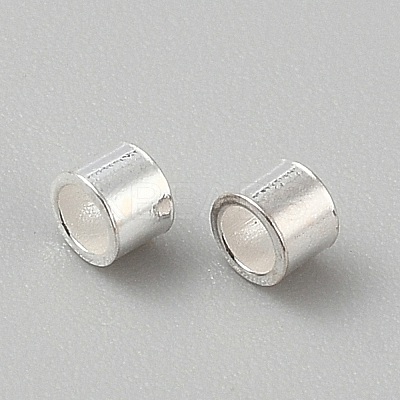 925 Sterling Silver Tube Beads LS-STER-WH0061-28D-1