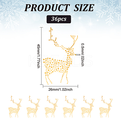 Glitter Hotfix Rhinestone(Hot Melt Adhesive On The Back) DIY-WH0188-90C-1