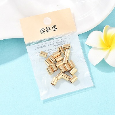 SHEGRACE Brass Cord Ends XGRPCP963-266G-1