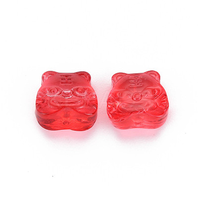 Transparent Glass Beads GLAA-T022-22-D07-1