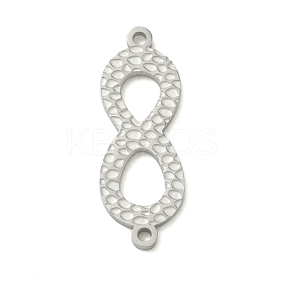 304 Stainless Steel Connector Charms STAS-F328-01P-1