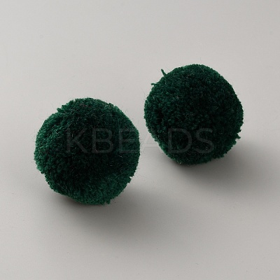 Polyester Pompom Ball AJEW-WH20054-099F-1