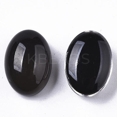 Translucent Glass Cabochons GLAA-T023-02D-1