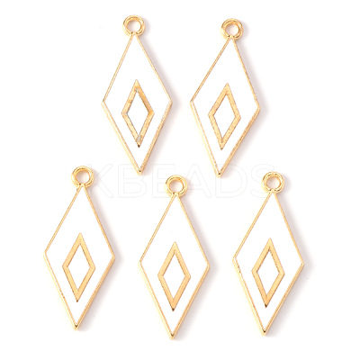 Alloy Enamel Pendants ENAM-N054-34A-RS-1