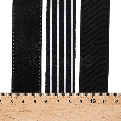 9 Yards 3 Styles Polyester Ribbon SRIB-A014-G14-1