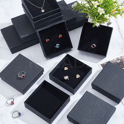Texture Paper Jewelry Gift Boxes OBOX-NB0001-10D-02-1