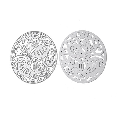 Carbon Steel Cutting Dies Stencils DIY-WH0170-163-1
