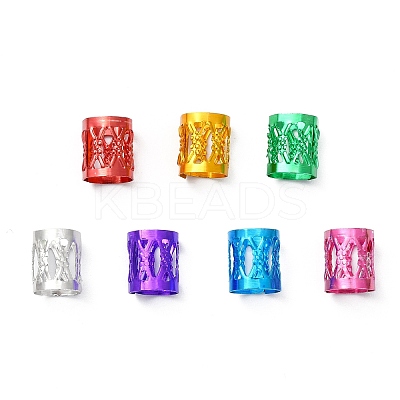 Aluminum Dreadlocks Beads Hair Decoration ALUM-R003-M-1-1